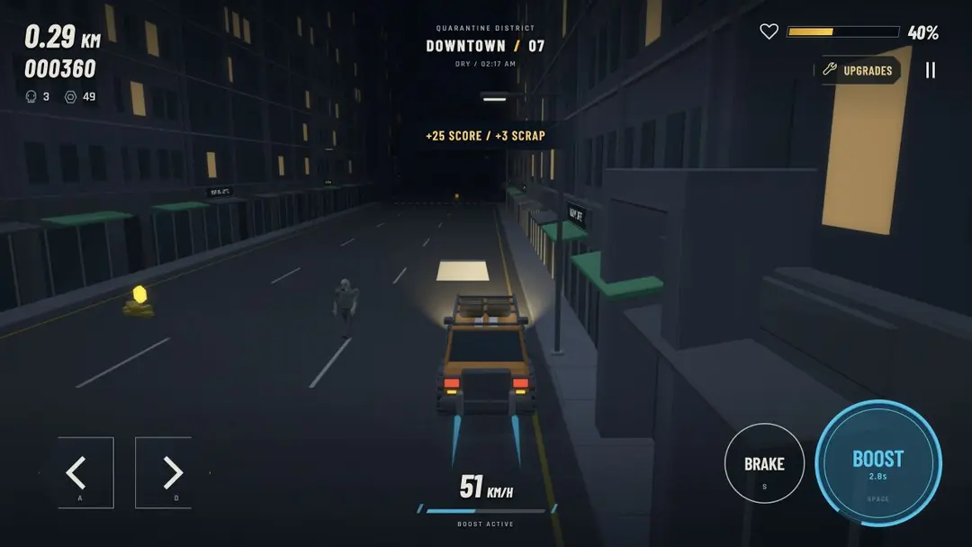 Zombie Escape Driver — gameplay screenshot
