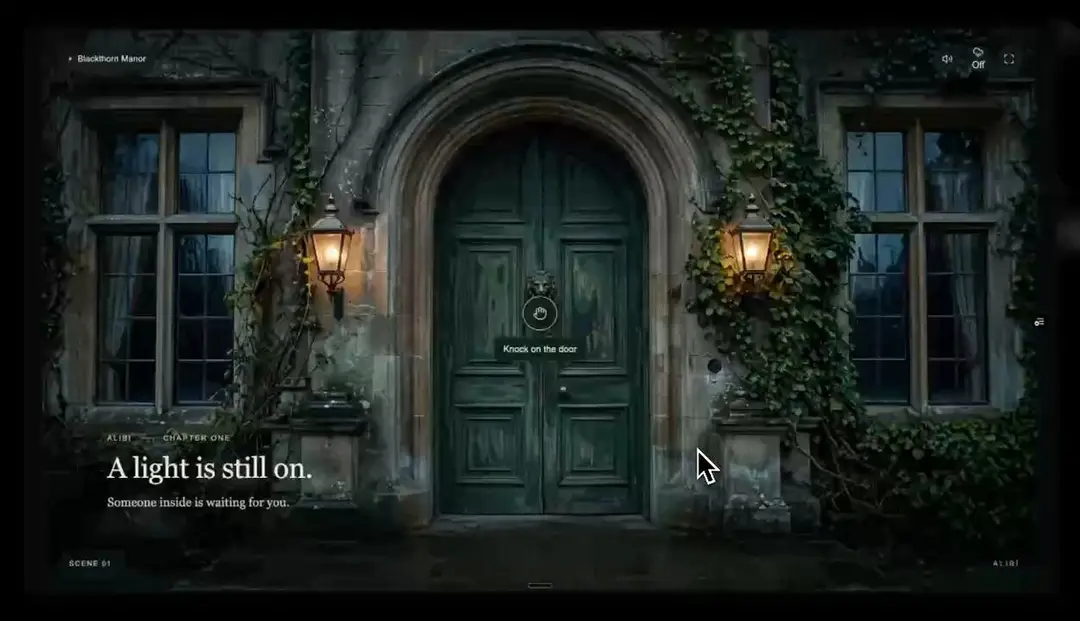 ALIBI — The Last Light — Screenshot aus dem Spiel