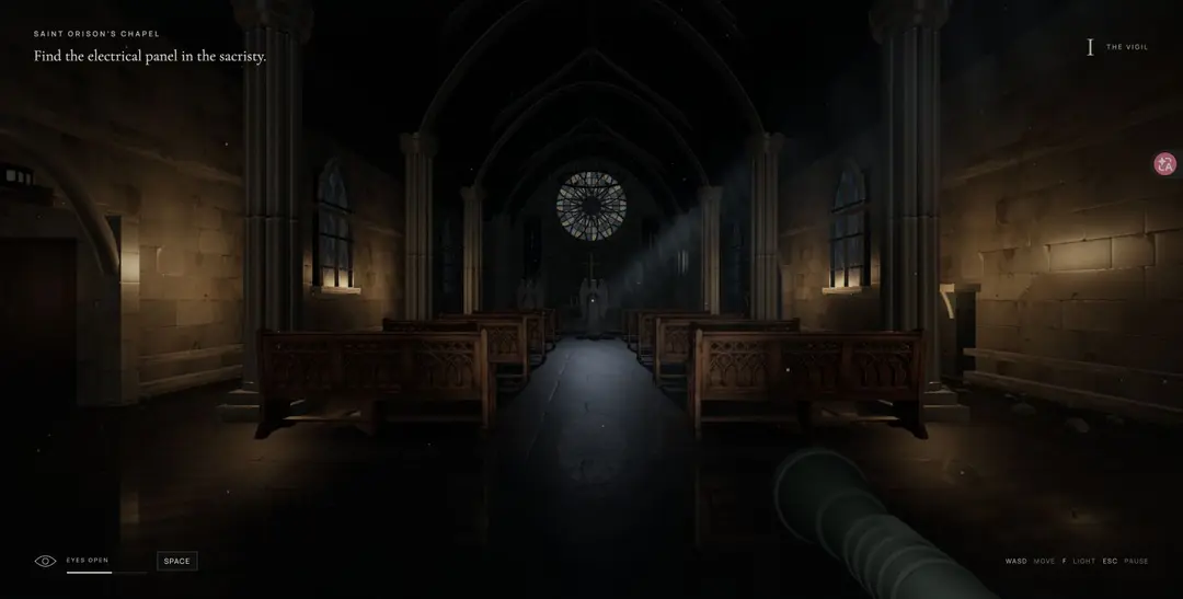 Don't Look Away — Saint Orison — gameplay screenshot