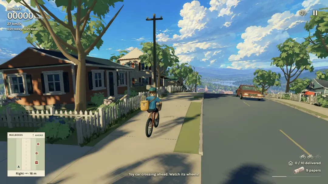PaperRoute — gameplay screenshot