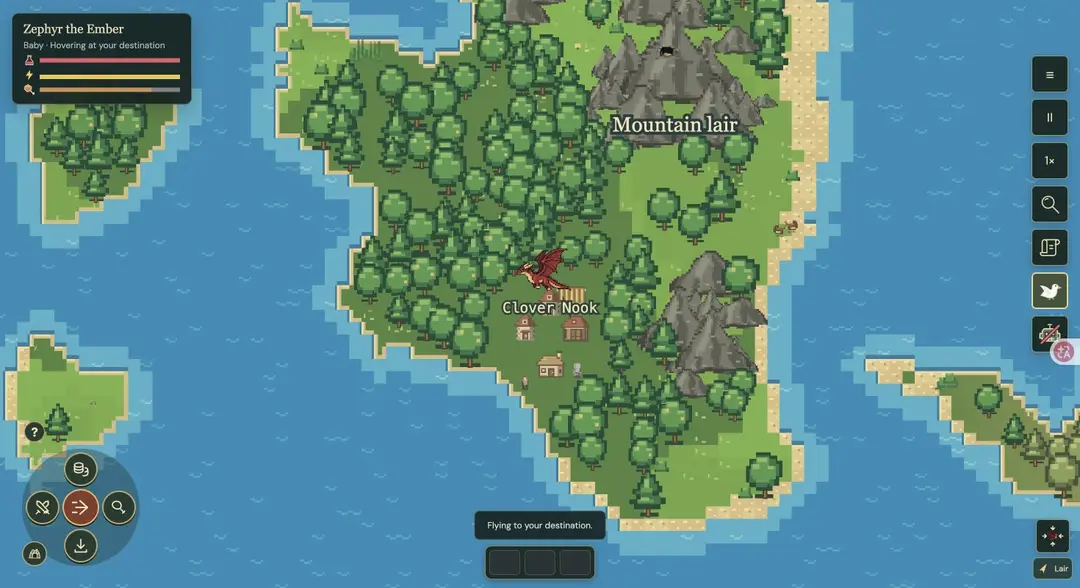 Realm of Seratari — gameplay screenshot