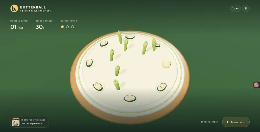 Butterball Run — Dinner Has Other Plans — gameplay screenshot