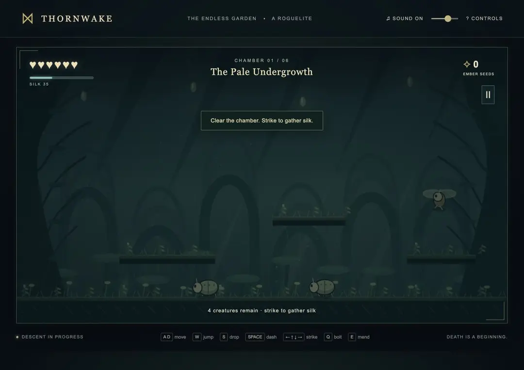 Thornwake — captura do jogo