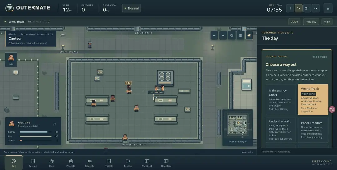 Outermate: First Count — gameplay screenshot