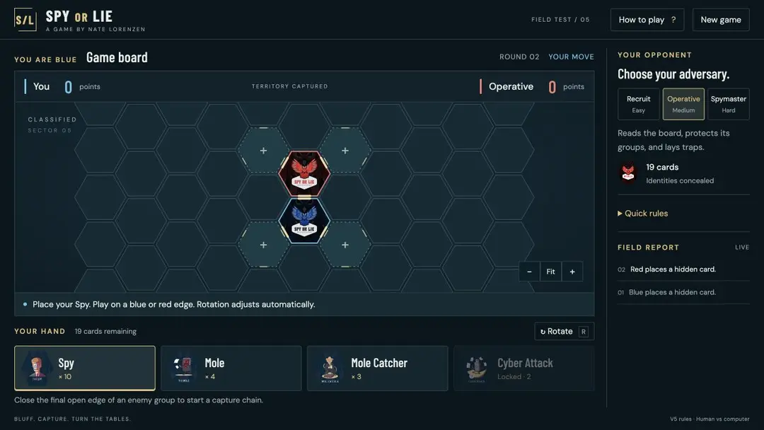 Spy or Lie — gameplay screenshot