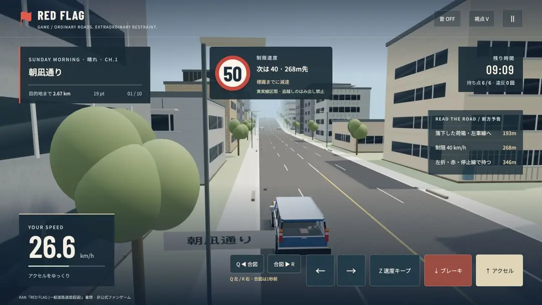 RED FLAG GAME — gameplay screenshot