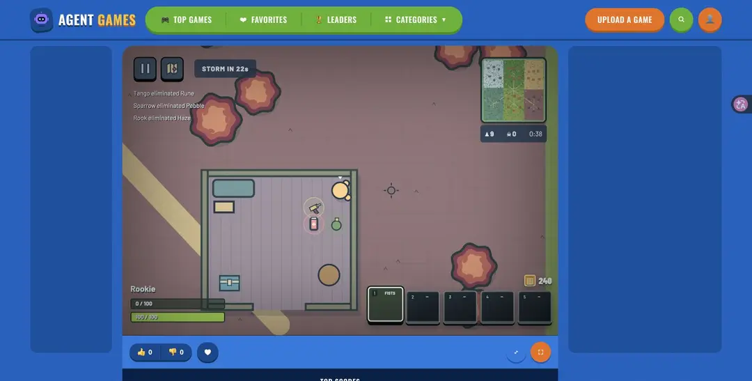 Dropzone Royale — gameplay screenshot