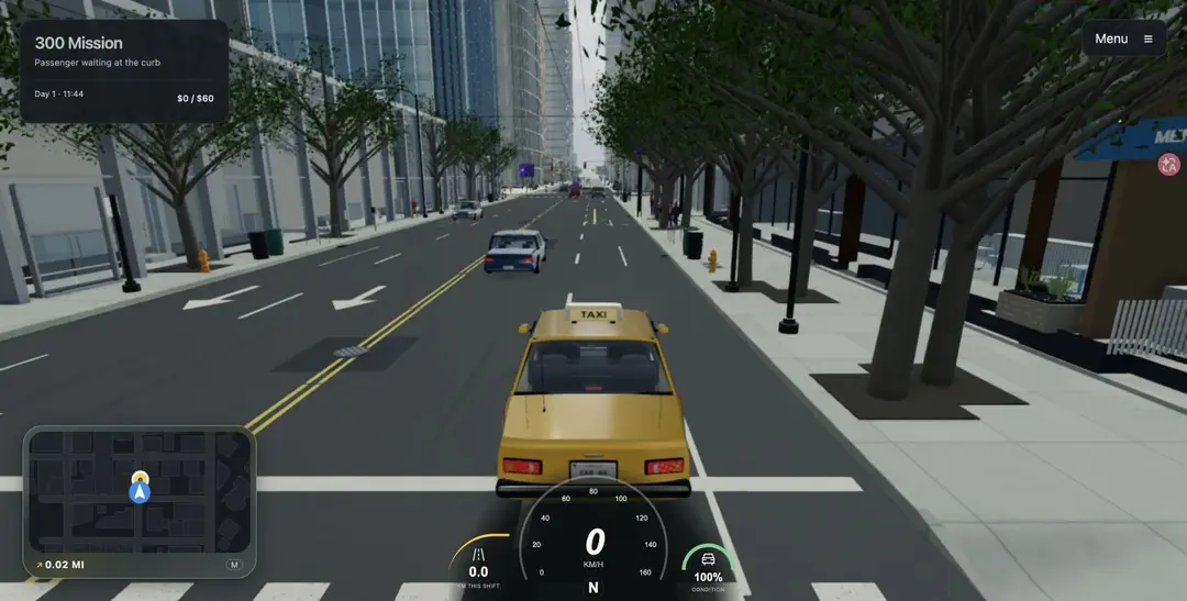 Cabsolutely — gameplay screenshot