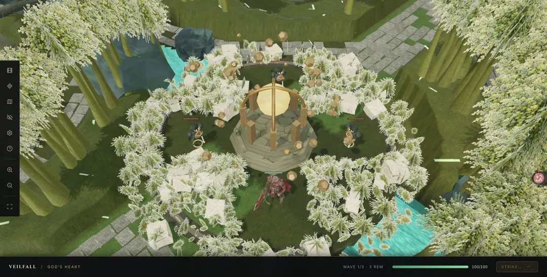 VeilFall — God’s Heart — gameplay screenshot